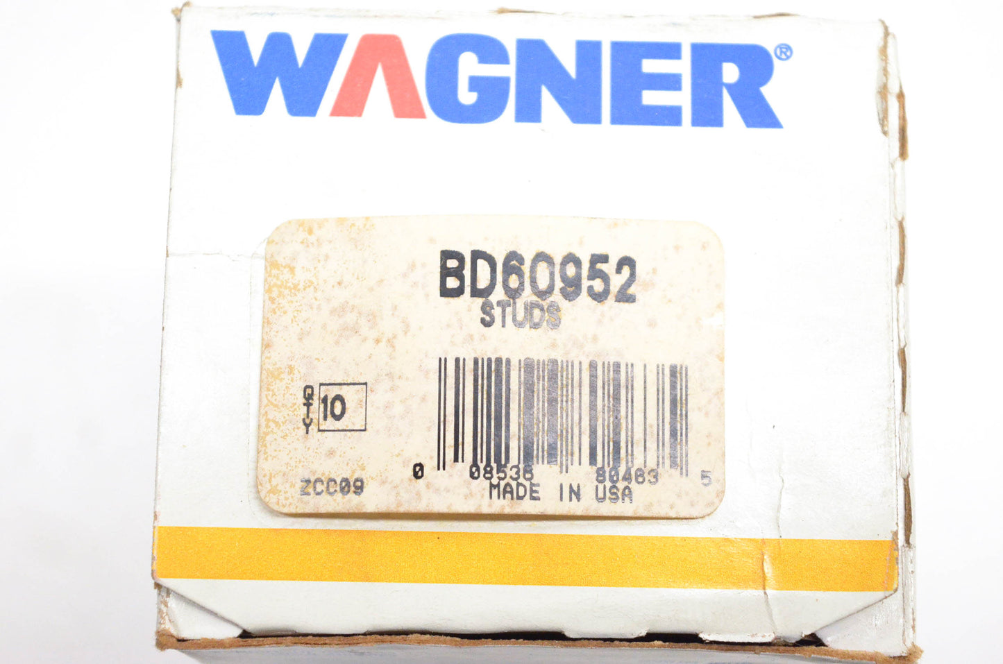 Wagner BD60952 Wheel Lug Studs Qty 10 NOS