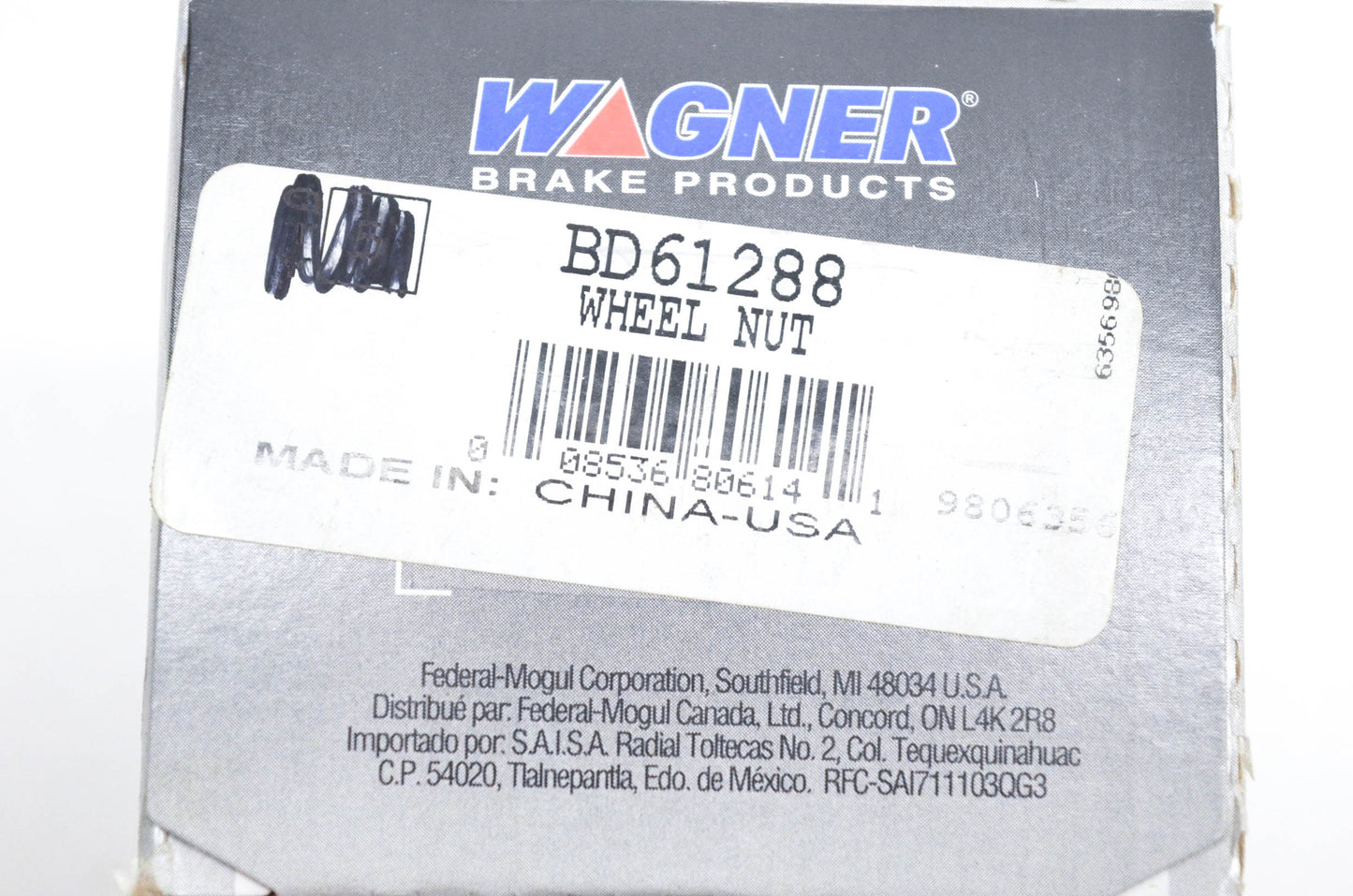 Wagner BD61288 Wheel Lug Nuts Qty 3 NOS