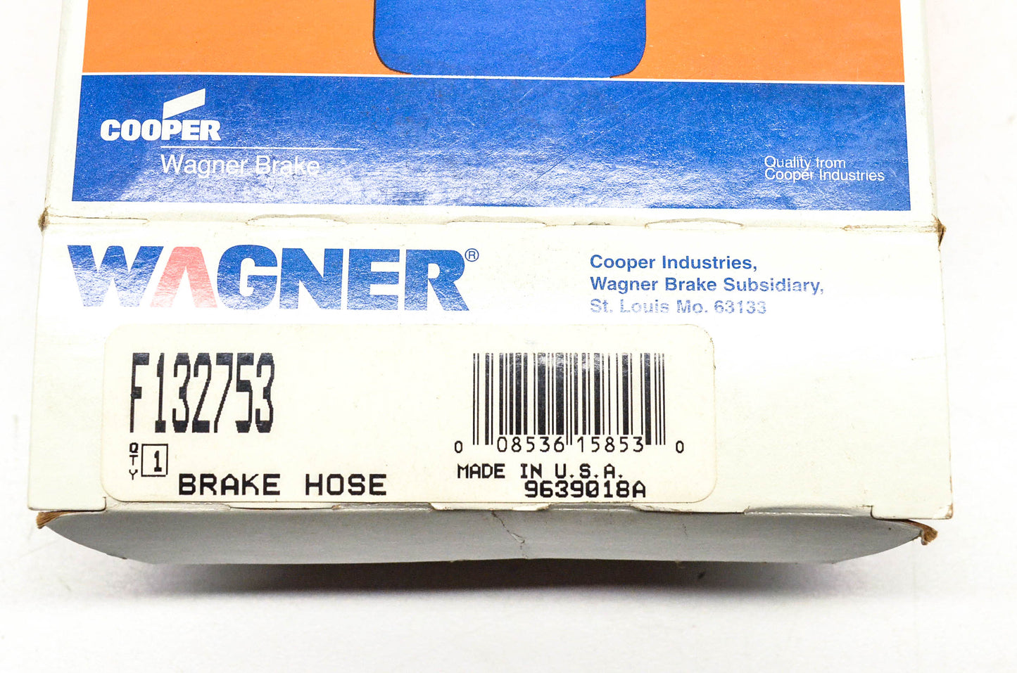 Wagner F132753 Brake Hose NOS