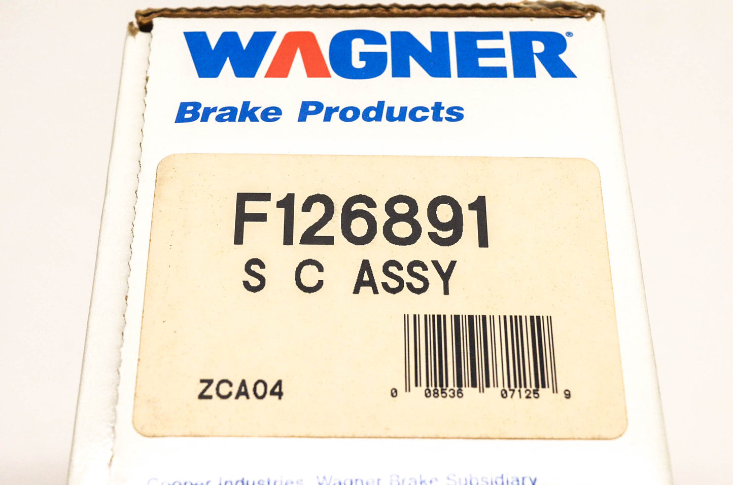 Wagner F126891 Slave Cylinder Kit NOS