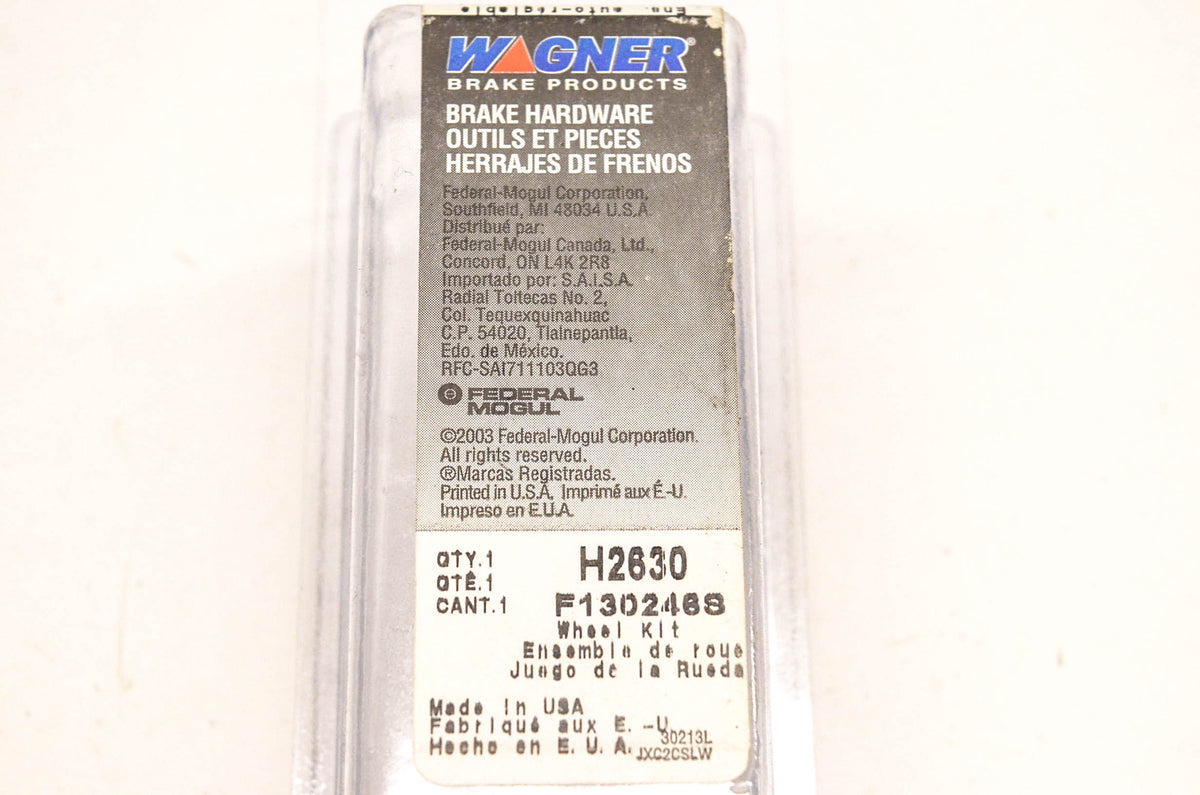 Wagner H2630, F130246S Drum Brake Self Adjuster Repair Kit NOS