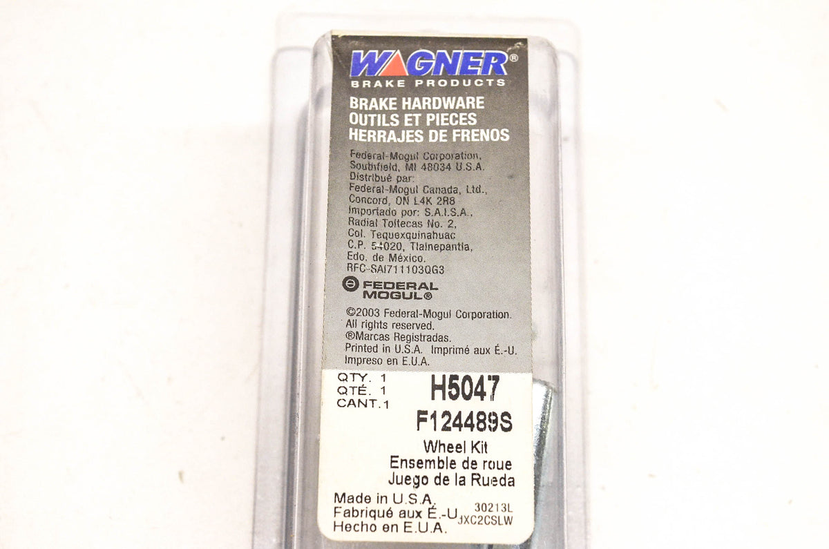 Wagner H5047, F124489S Disc Brake Caliper Bolts Qty 2 NOS