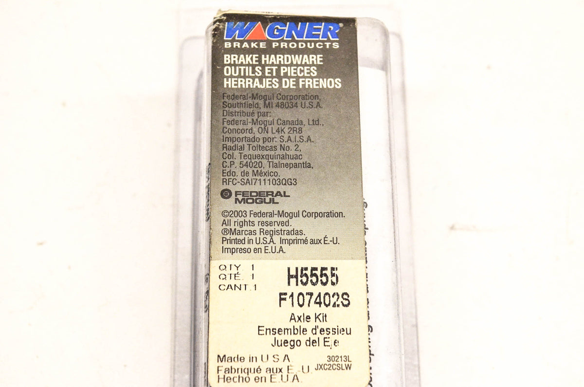 Wagner H5555, F107402S Disc Brake Hardware Kit NOS