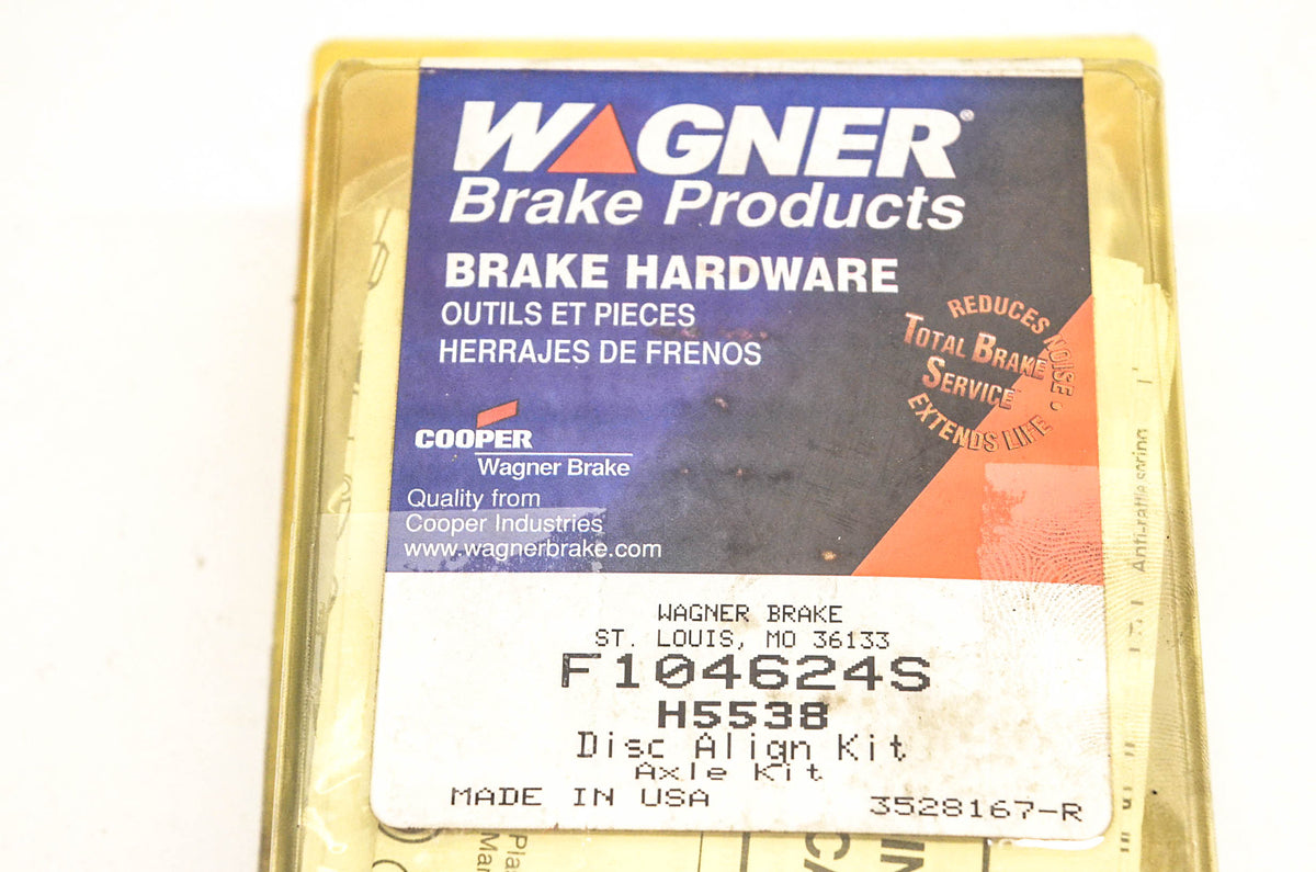 Wagner H5538, F104624S Disc Brake Align Kit NOS