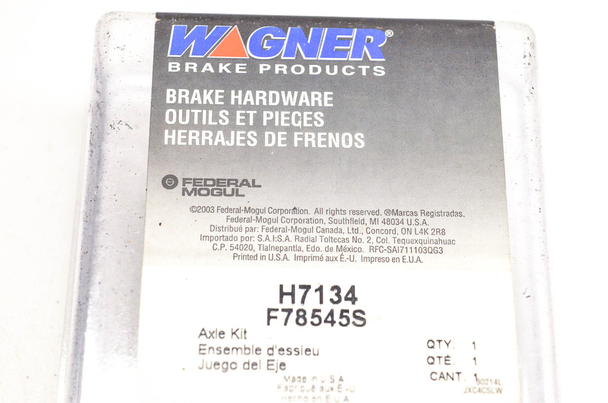 Wagner H7134, F78545S Drum Brake Hardware Kit NOS