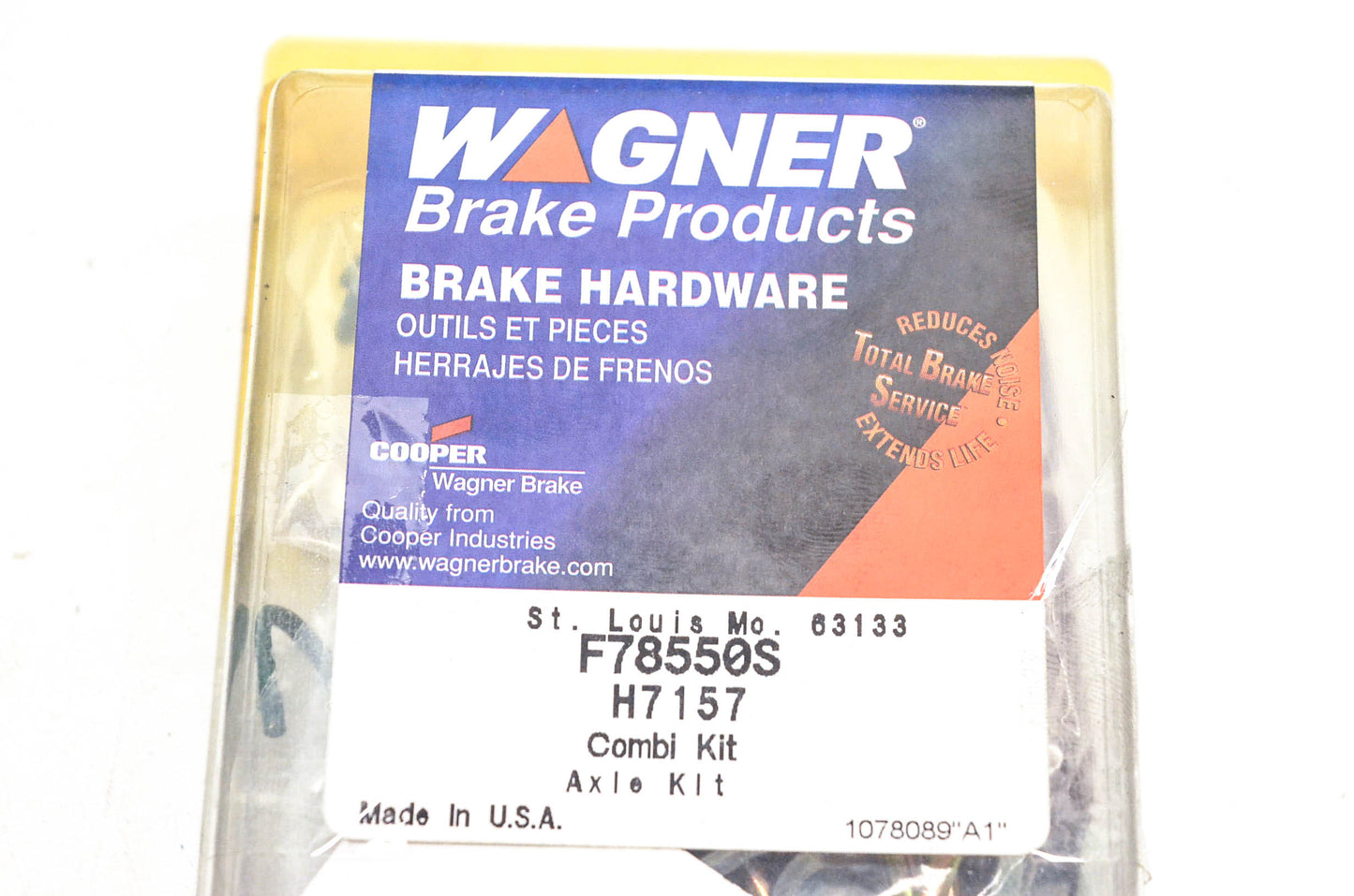Wagner H7157, F78550S Drum Brake Hardware Kit NOS