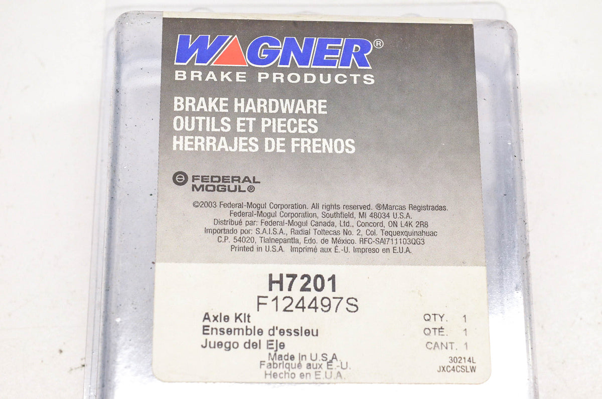 Wagner H7201, F124497S Drum Brake Hardware Kit NOS