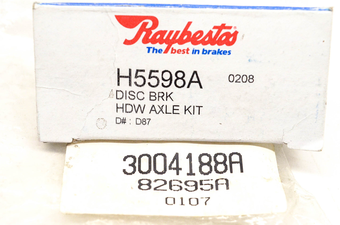 Raybestos H5598A, 3004188A, 82695A Brake Caliper Bolts Qty 2 NOS