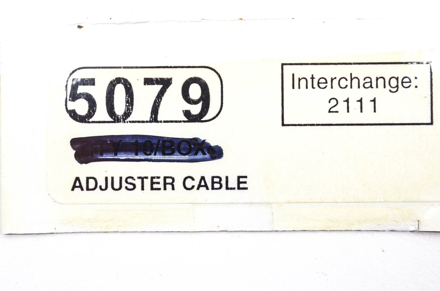 Aftermarket 5079, 2111, H2111-2 Drum Brake Self Adjuster Cables Qty 2 NOS
