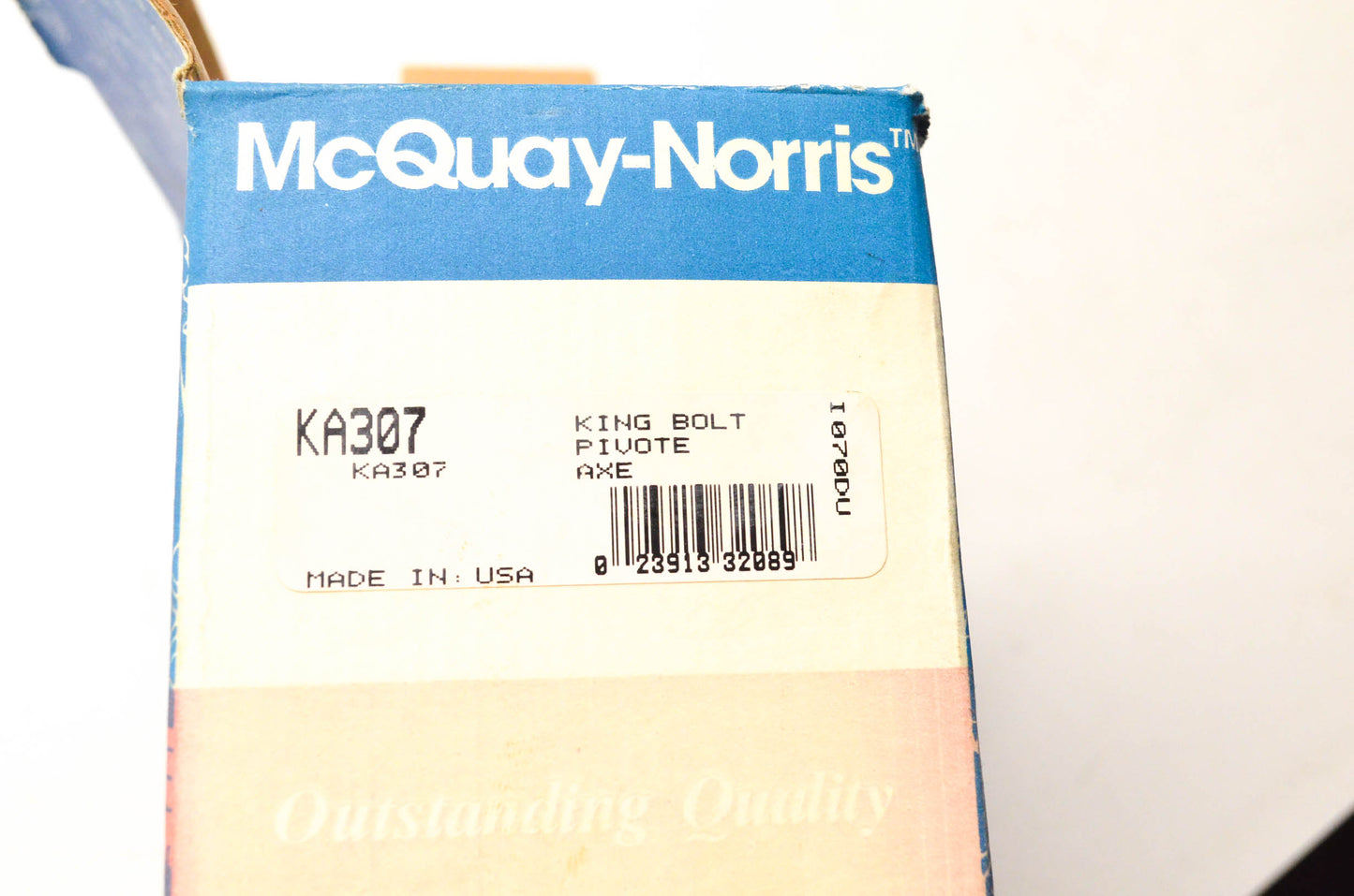 McQuay-Norris KA307 Steering King Pin Kit NOS
