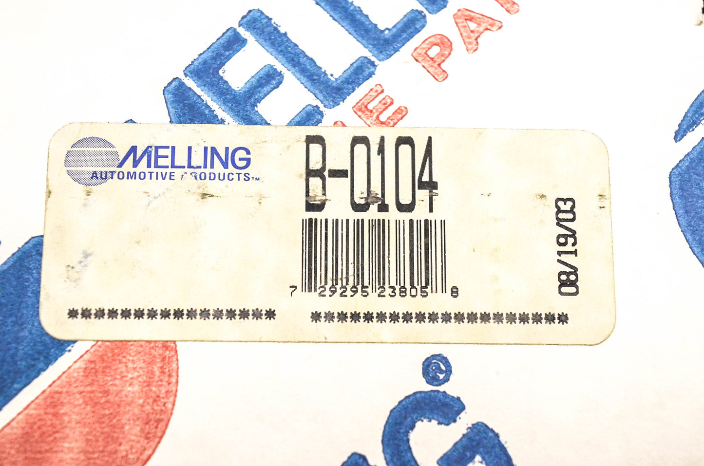 Melling B-0104 Timing Belt NOS