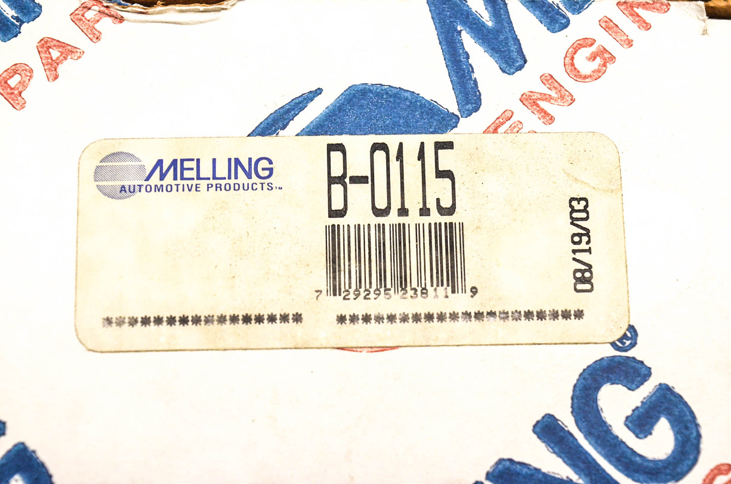 Melling B-0115 Timing Belt NOS