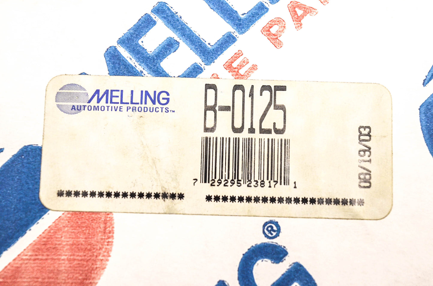 Melling B-0125 Timing Belt NOS