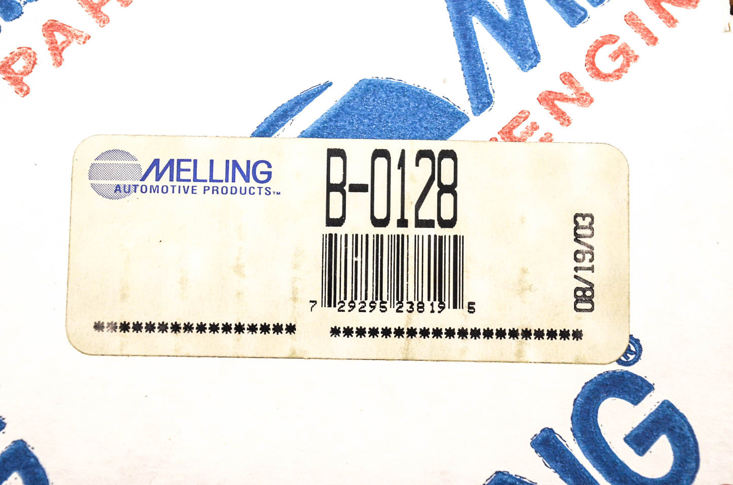 Melling B-0128 Timing Belt NOS
