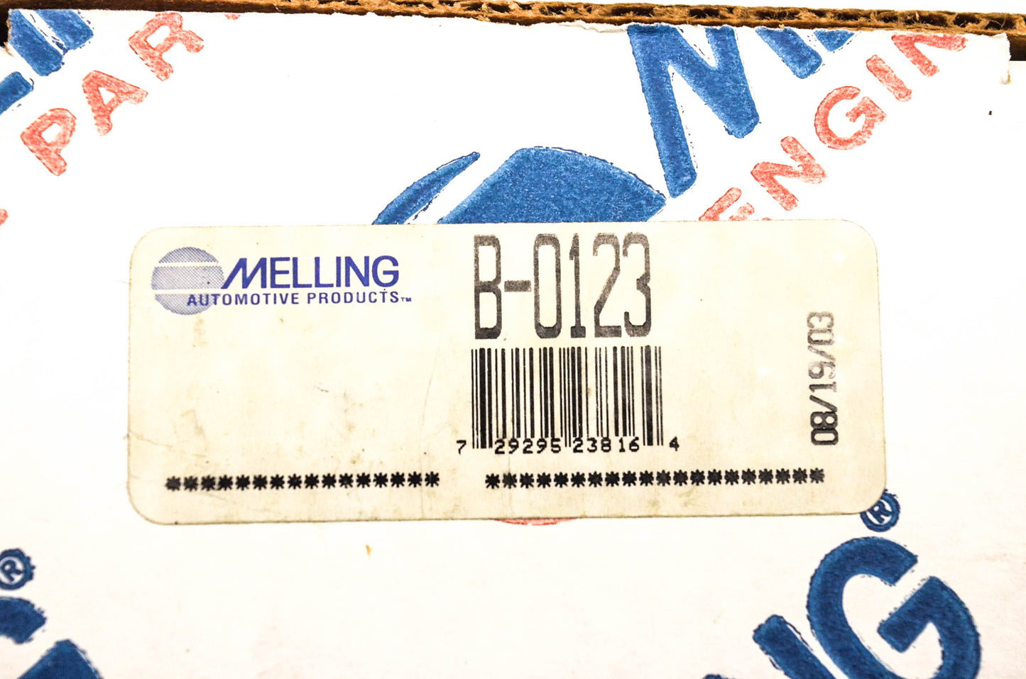 Melling B-0123 Timing Belt NOS