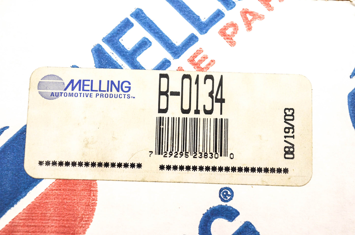 Melling B-0134 Timing Belt NOS