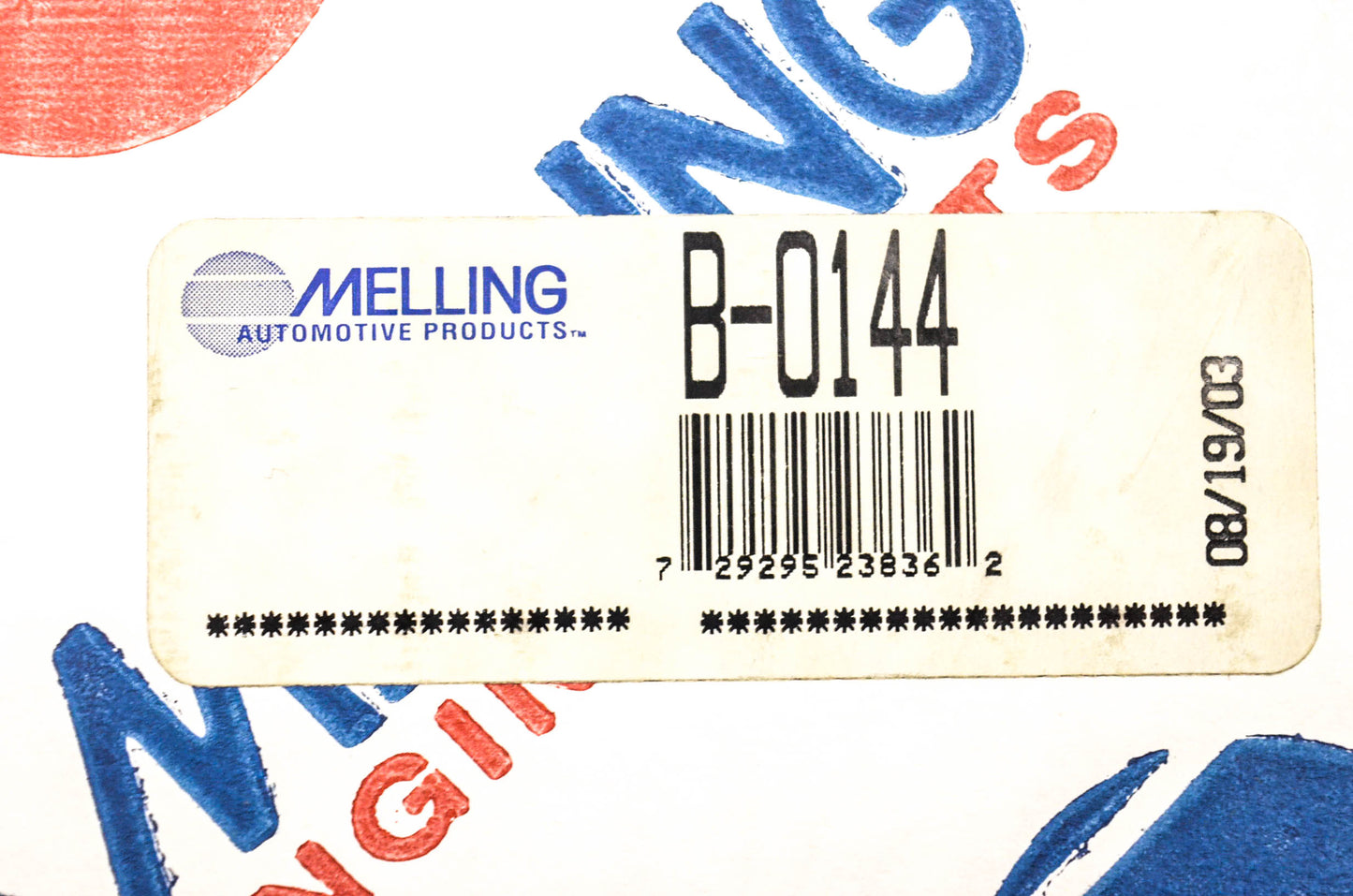 Melling B-0144 Timing Belt NOS