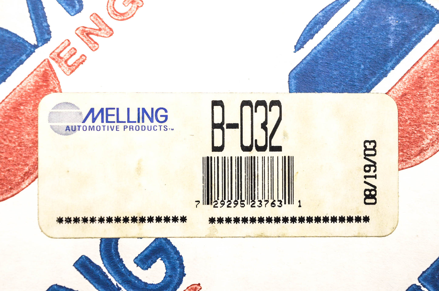 Melling B-032 Timing Belt NOS