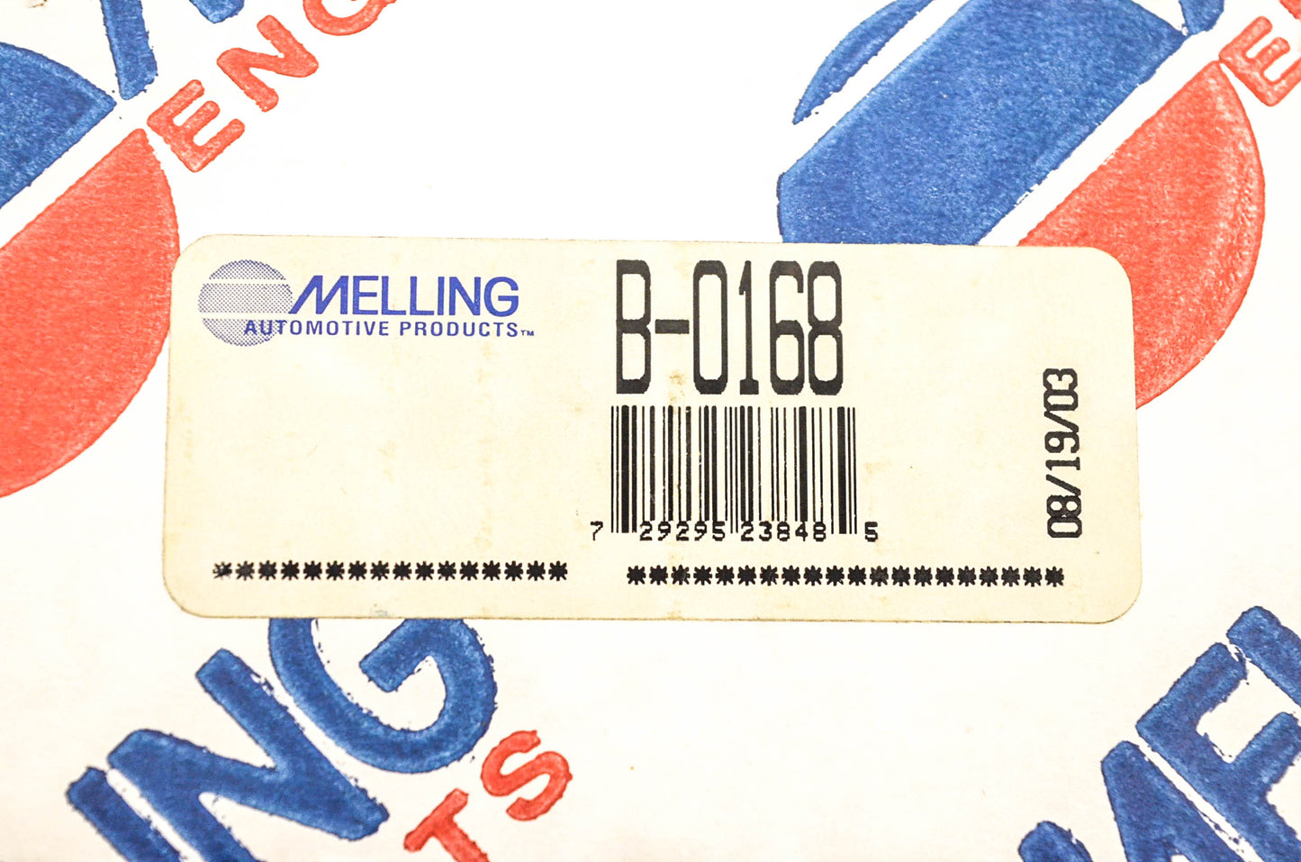 Melling B-0168 Timing Belt NOS