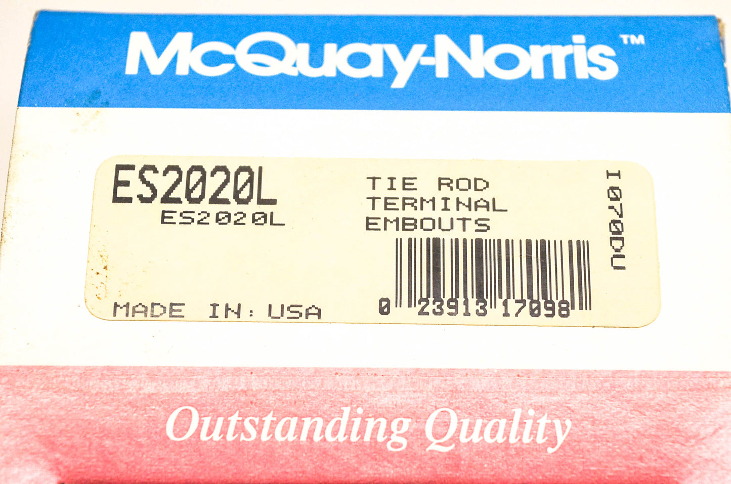 McQuay-Norris ES2020L Tie Rod Kit NOS