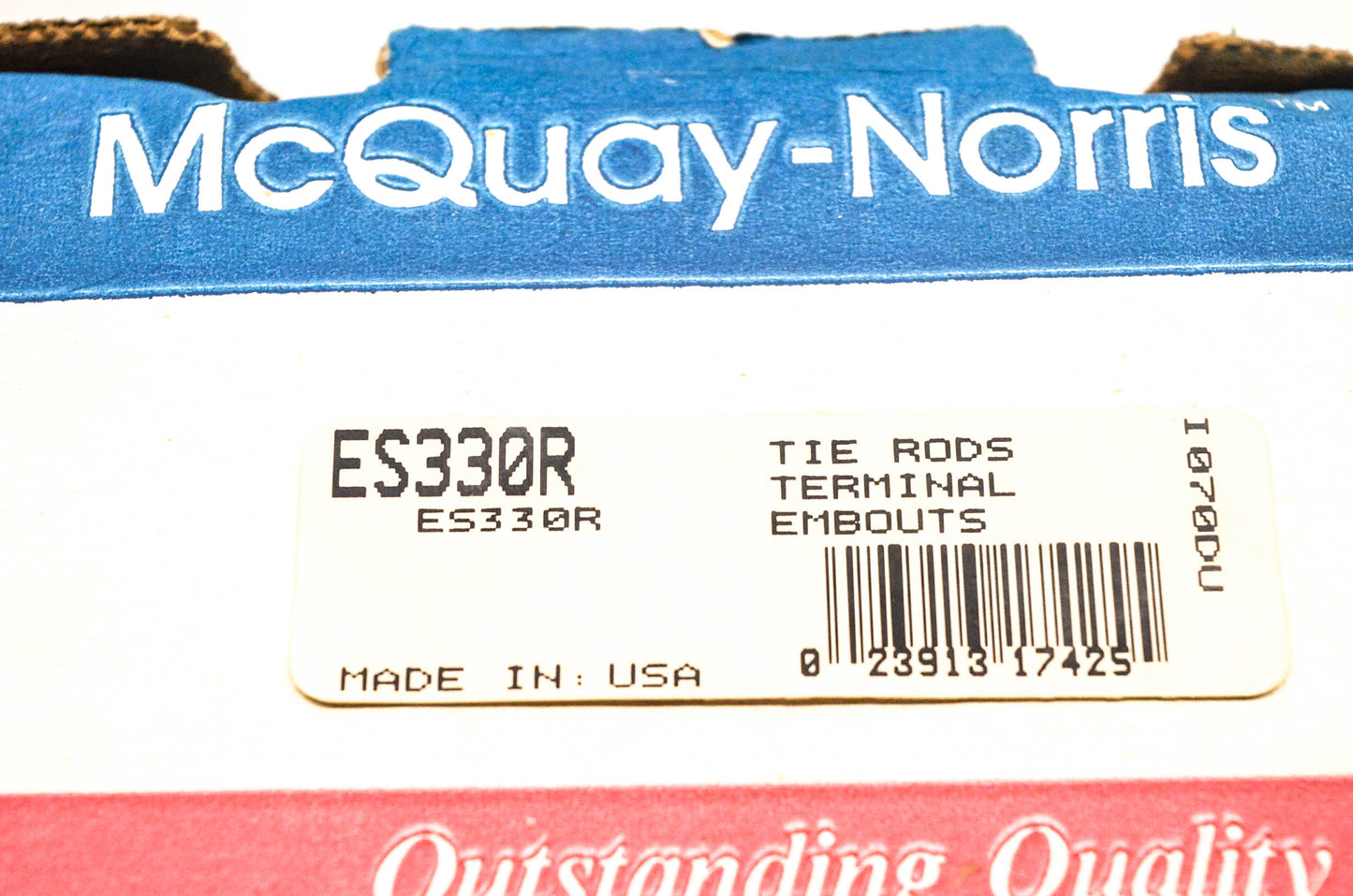 McQuay-Norris ES330R Tie Rod Kit NOS