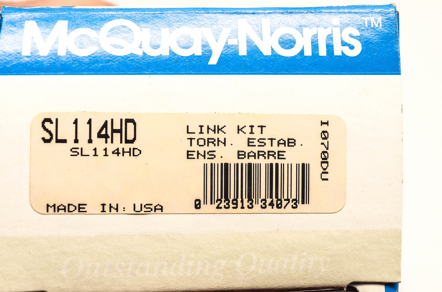 McQuay-Norris SL114HD Link Kit NOS