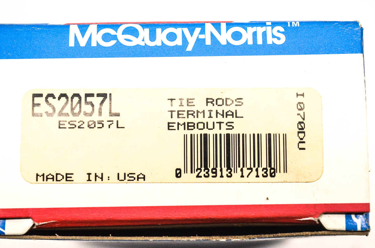 McQuay-Norris ES2057L Tie Rod Kit NOS