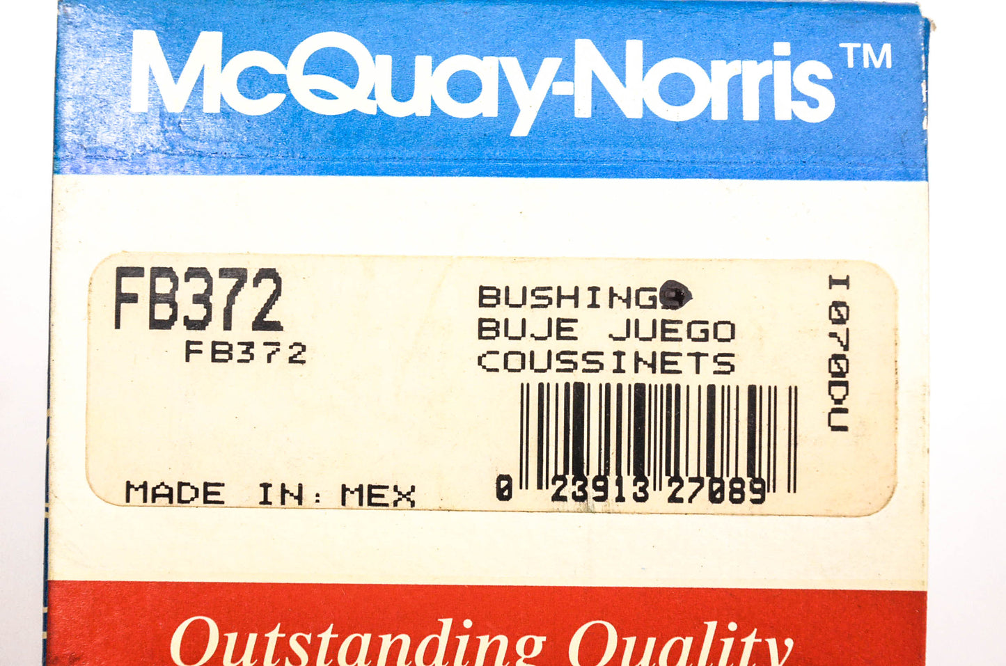 McQuay-Norris FB372, K7084, 12353 Bushing NOS
