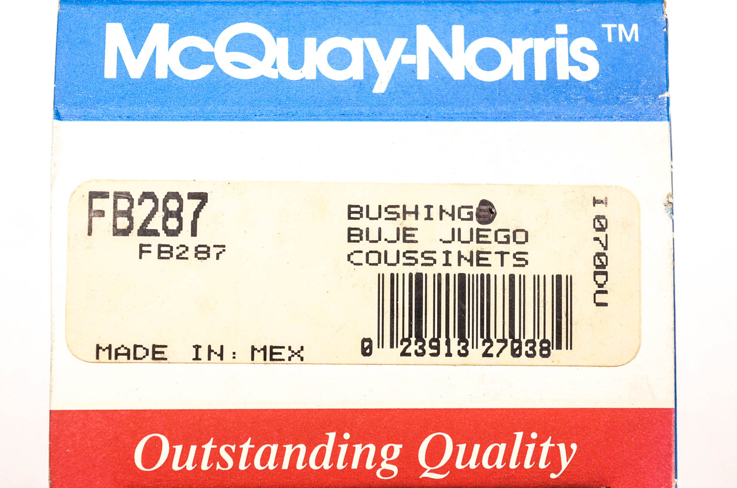 McQuay-Norris FB287 Bushing NOS