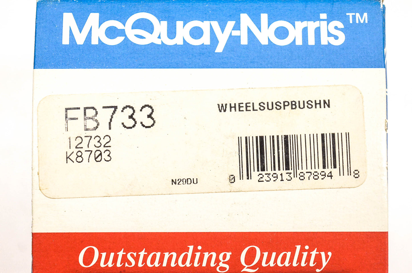 McQuay-Norris FB733, 12732, K8703 Bushing NOS
