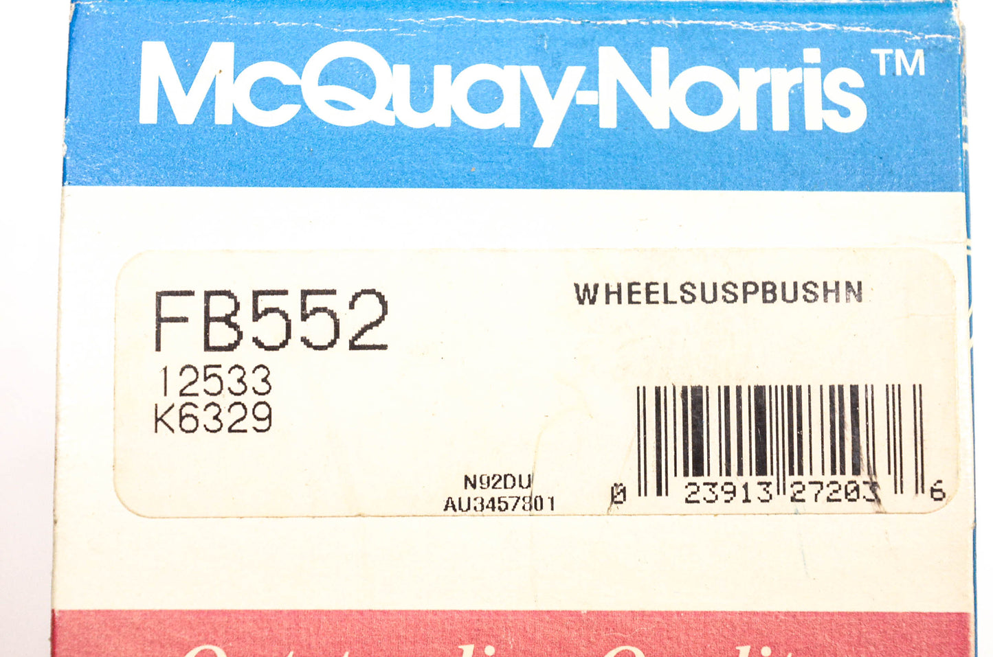 McQuay-Norris FB552, 12533, K6329 Bushing NOS
