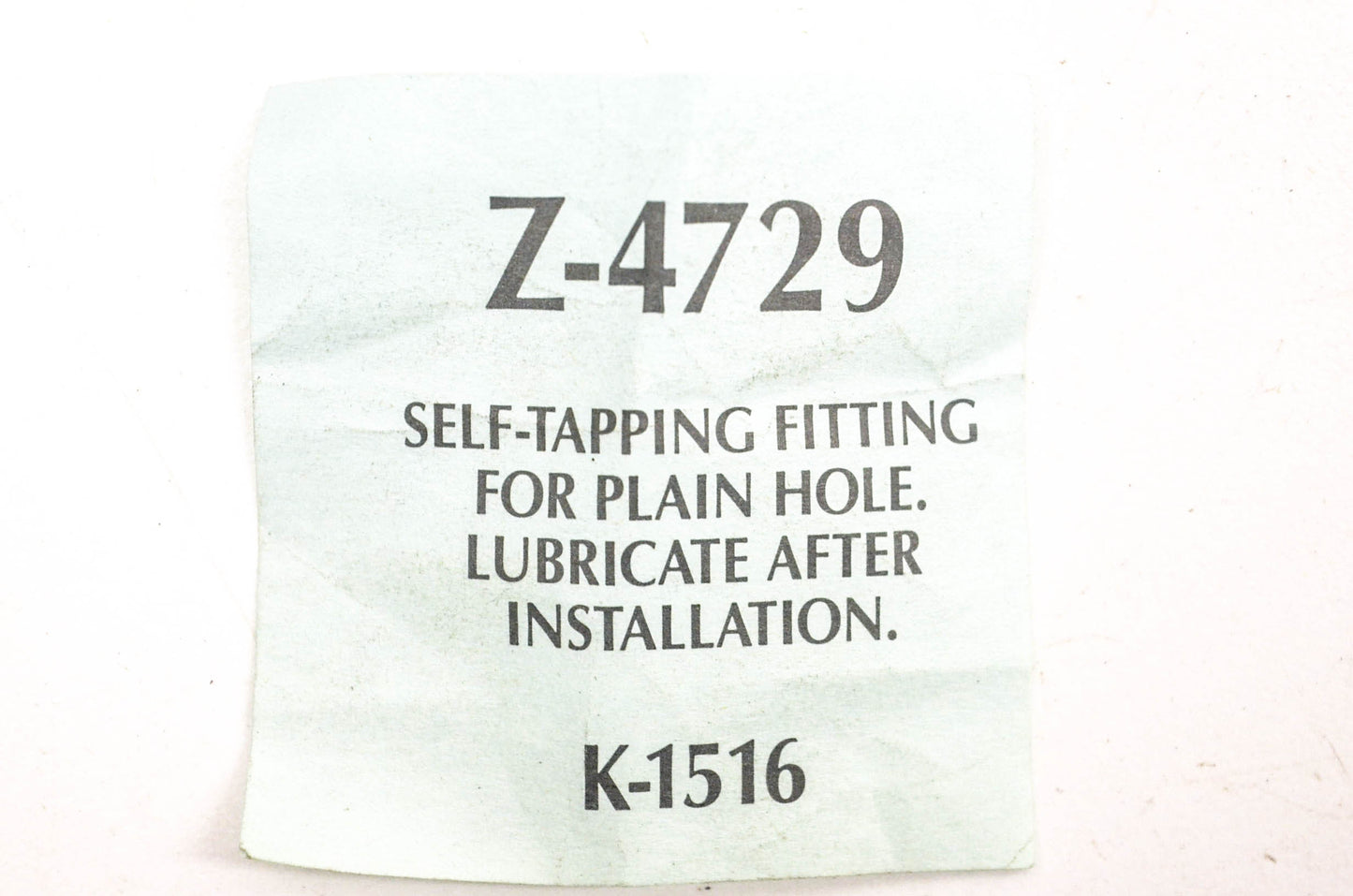 Aftermarket Z-4729, K1516 Tie Rod Boot Repair Kit NOS