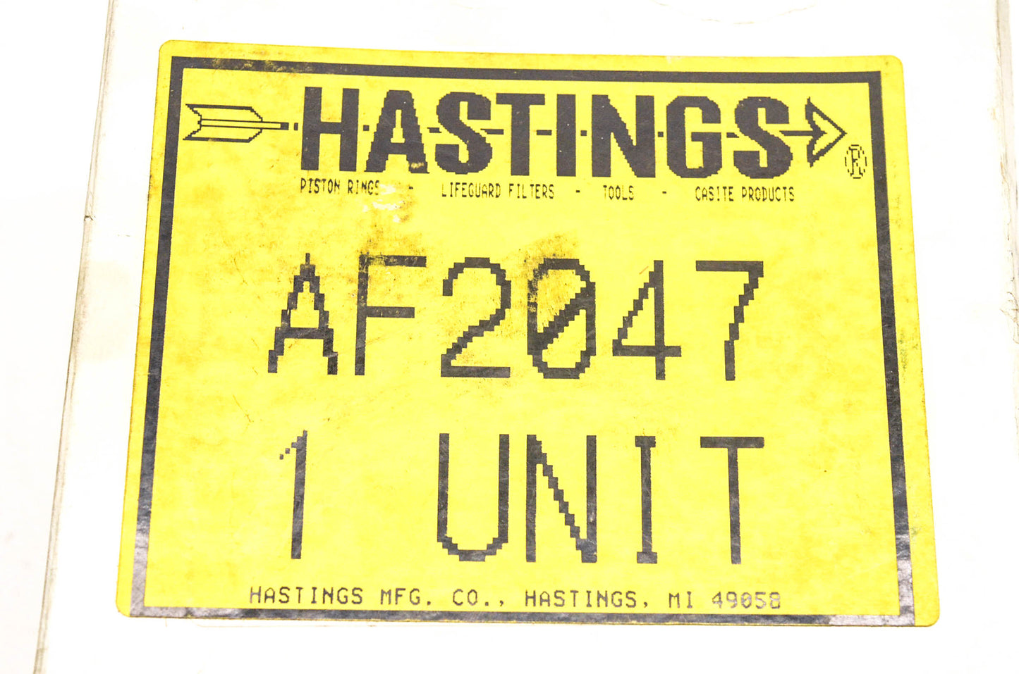 Hastings AF2047 Air Filter NOS