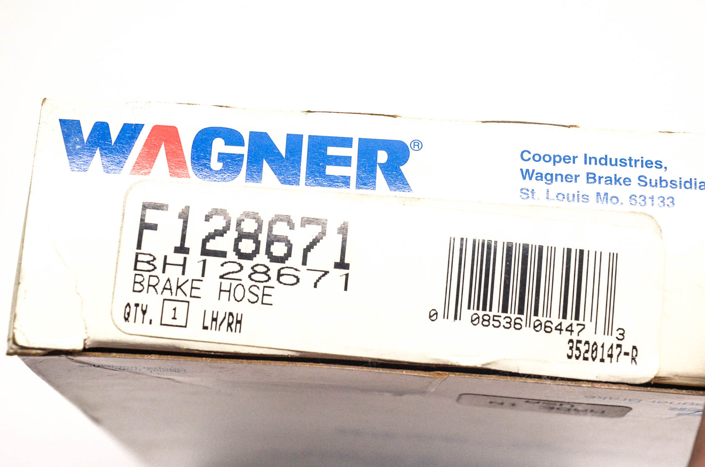 Wagner F128671, BH128671 Brake Hose NOS