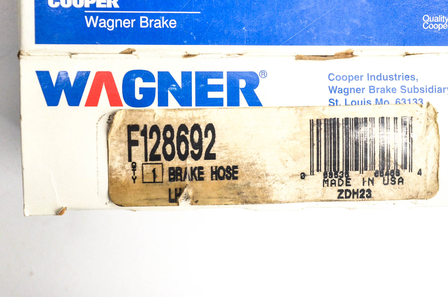 Wagner F128692 Brake Hose NOS