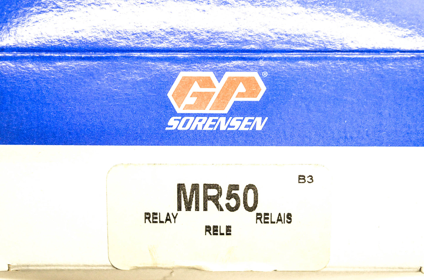 GP Sorensen MR50 Relay NOS