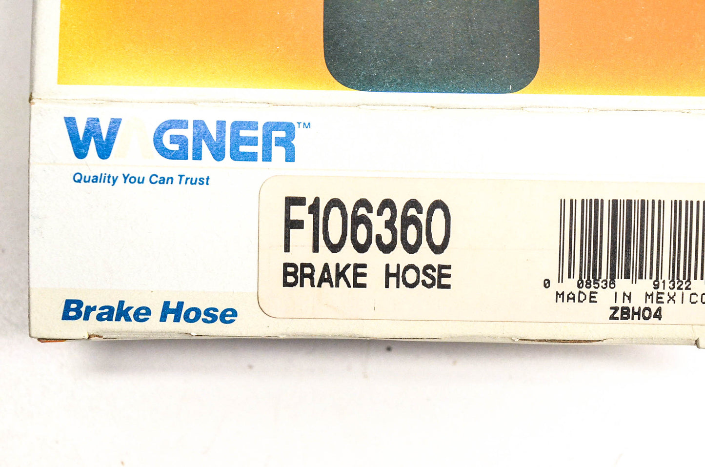 Wagner F106360 Brake Hose NOS