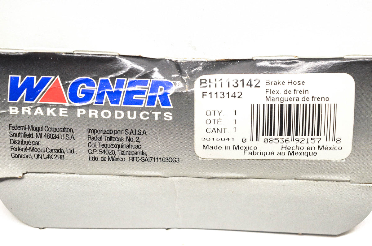 Wagner F113142, BH113142 Brake Hose NOS