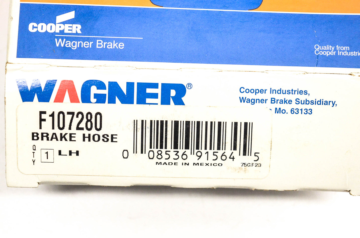 Wagner F107280 Brake Hose NOS