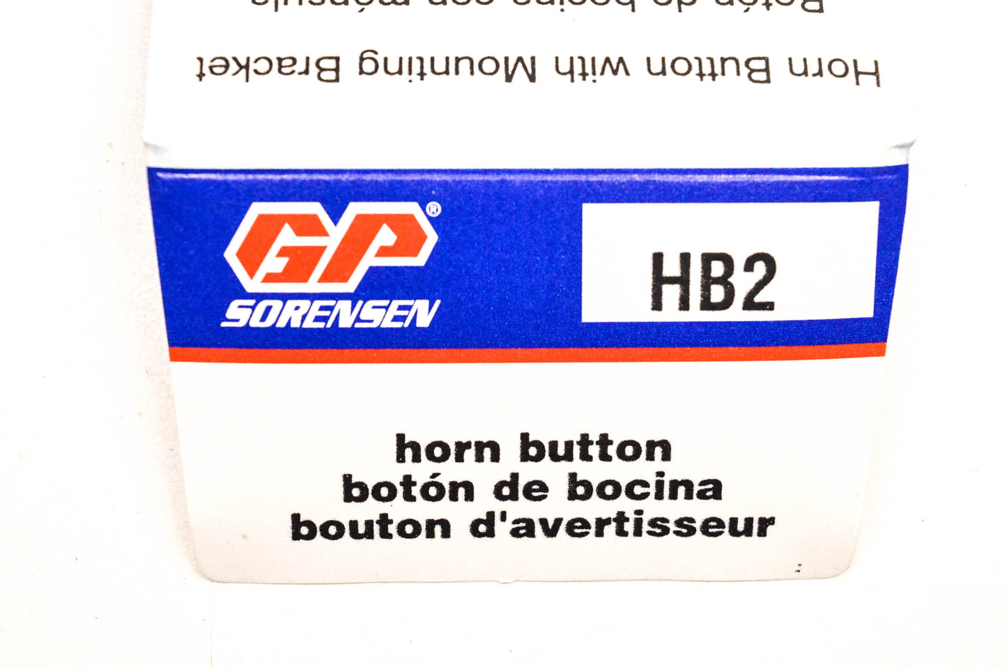 GP Sorensen HB2 Horn Button NOS