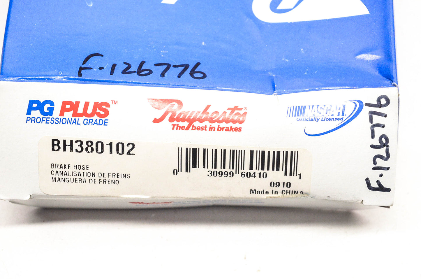 Raybestos BH380102, F126776 Brake Hose NOS