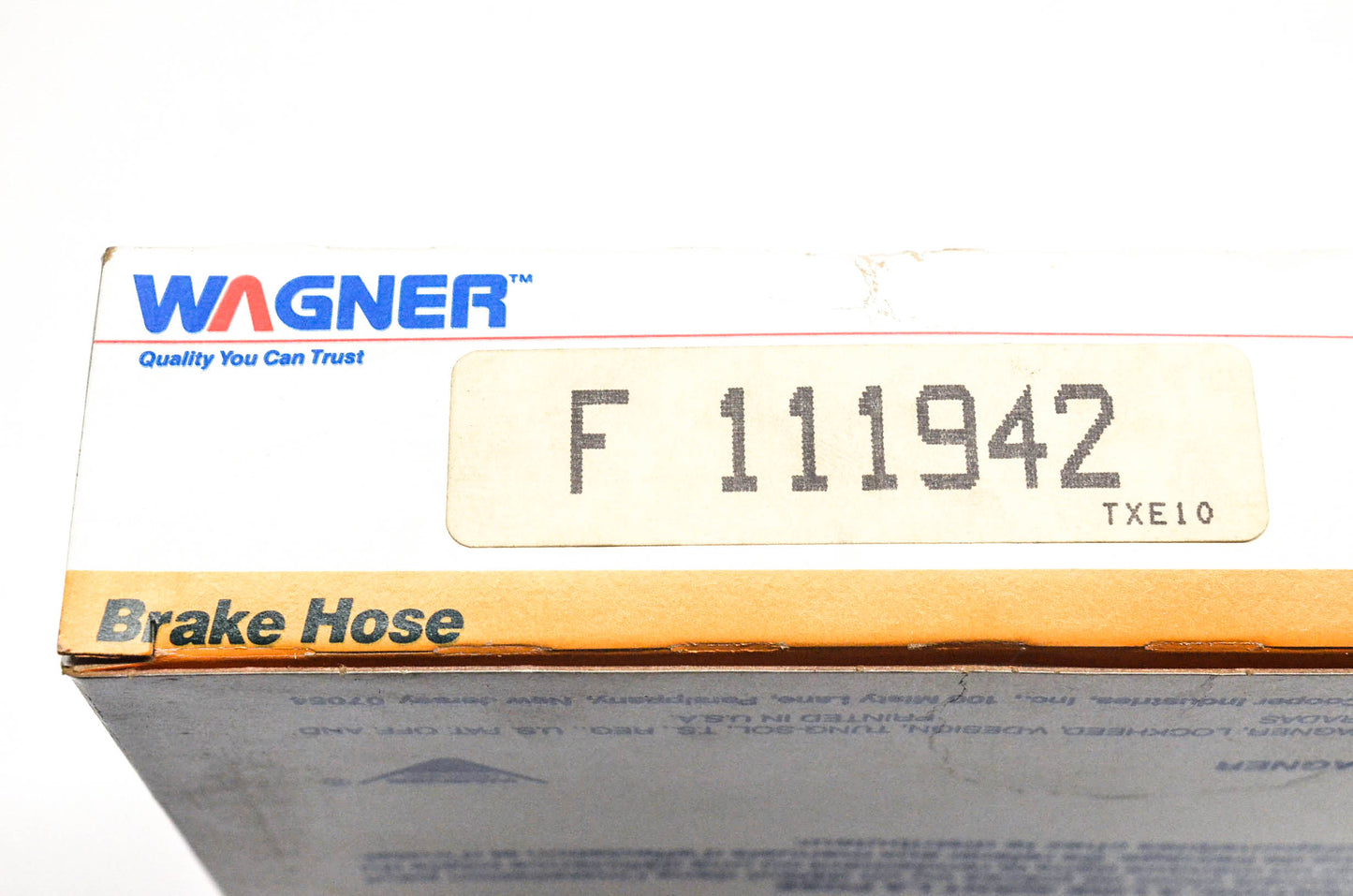 Wagner F111942 Brake Hose NOS