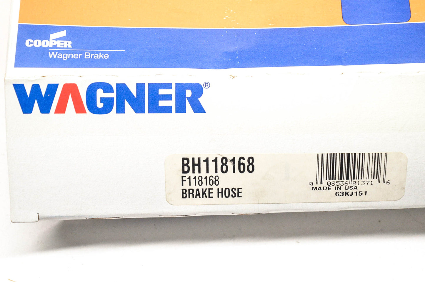 Wagner F118168, BH118168 Brake Hose NOS