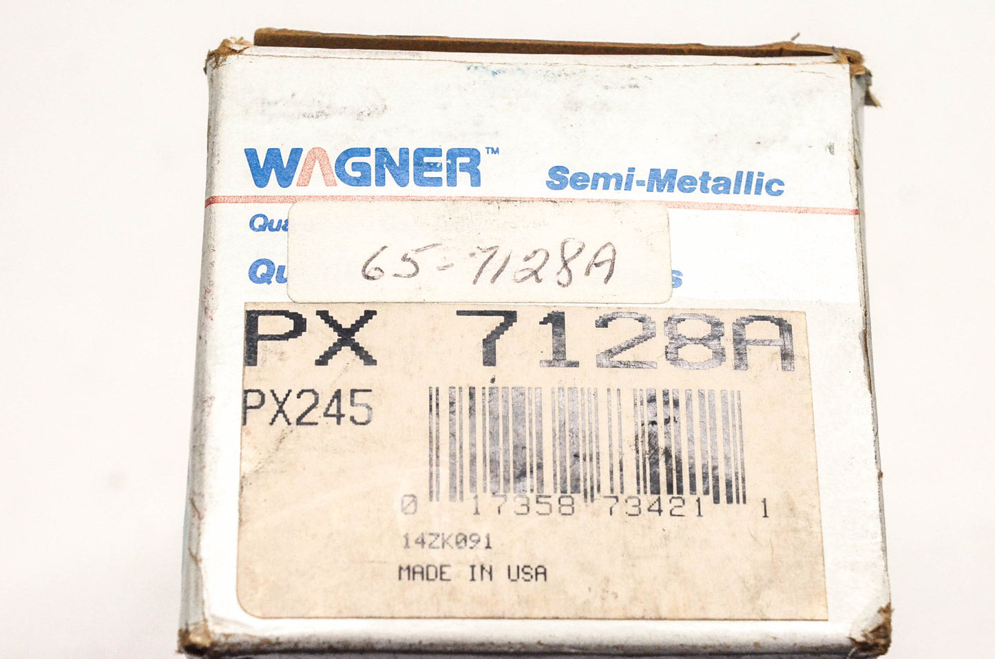 Wagner PX7128A, PX245, 65-7128A Disc Brake Pad Kit NOS