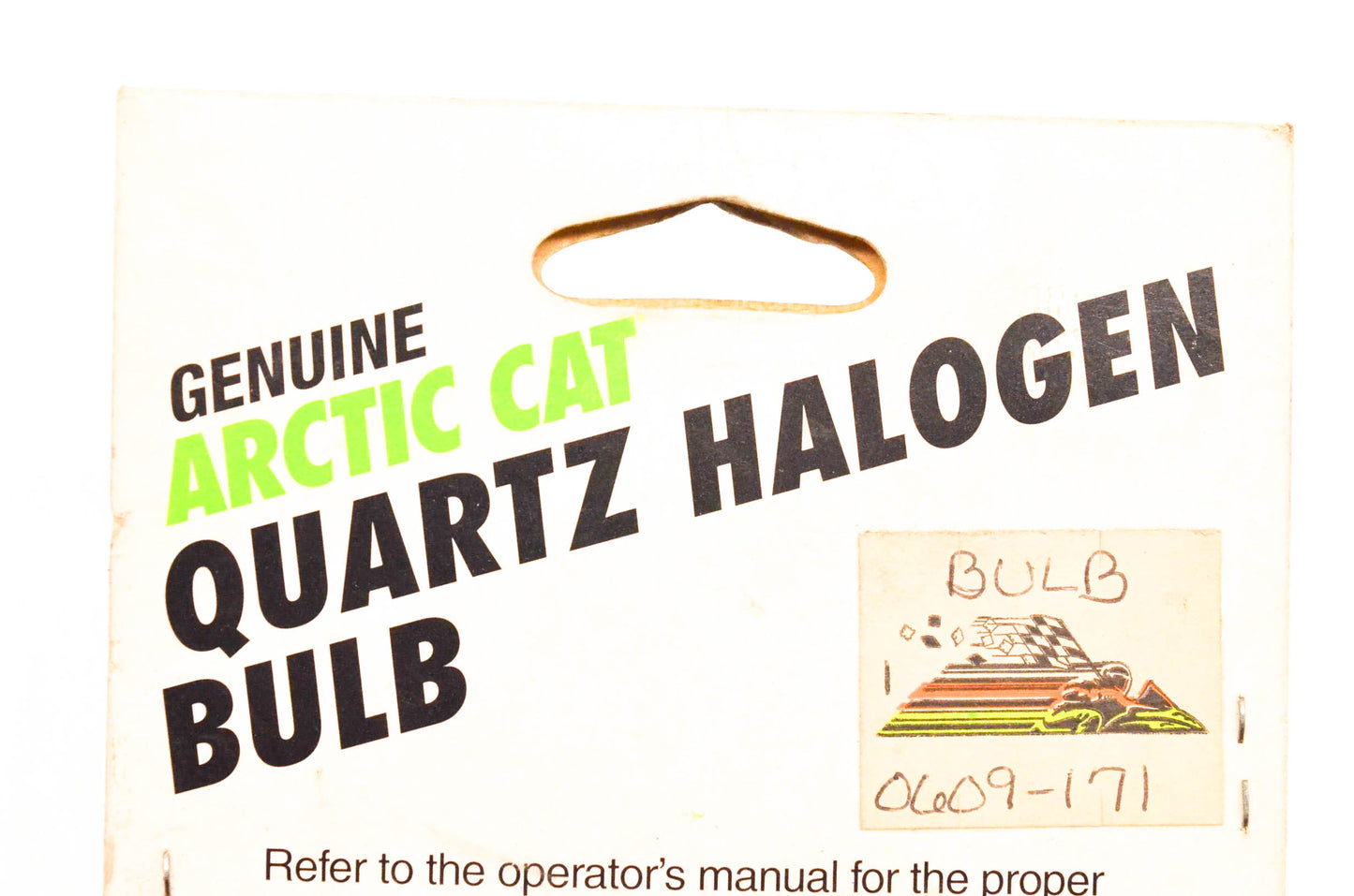 New OEM Arctic Cat 0609-171 Halogen HB5 9007 Headlight Bulb NOS