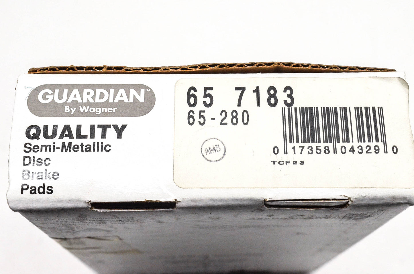 Wagner 65-7183, 65-280 Guardian Disc Brake Pad Kit NOS