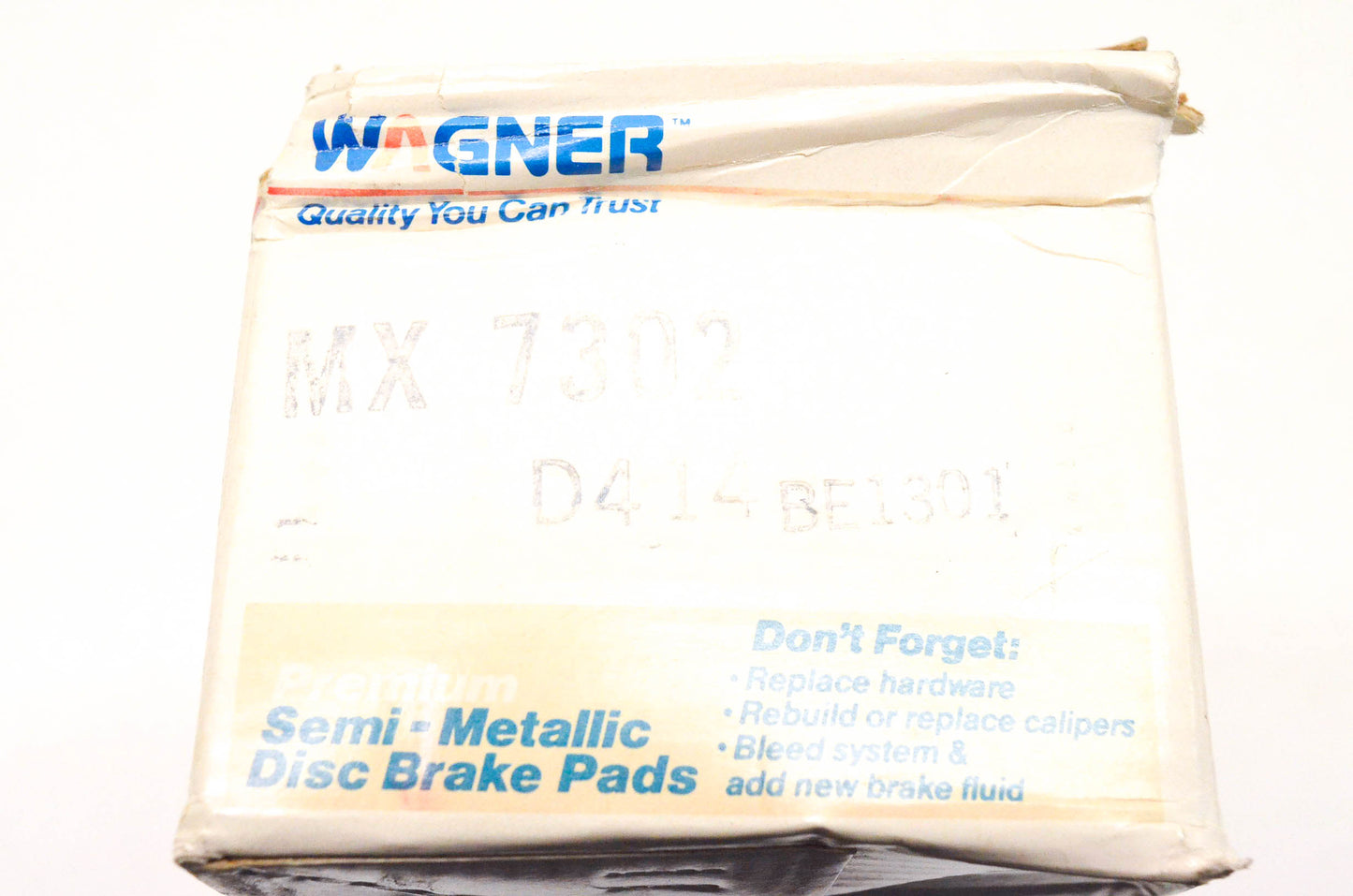 Wagner MX7302, D414 Semi Metallic Disc Brake Pad Kit NOS