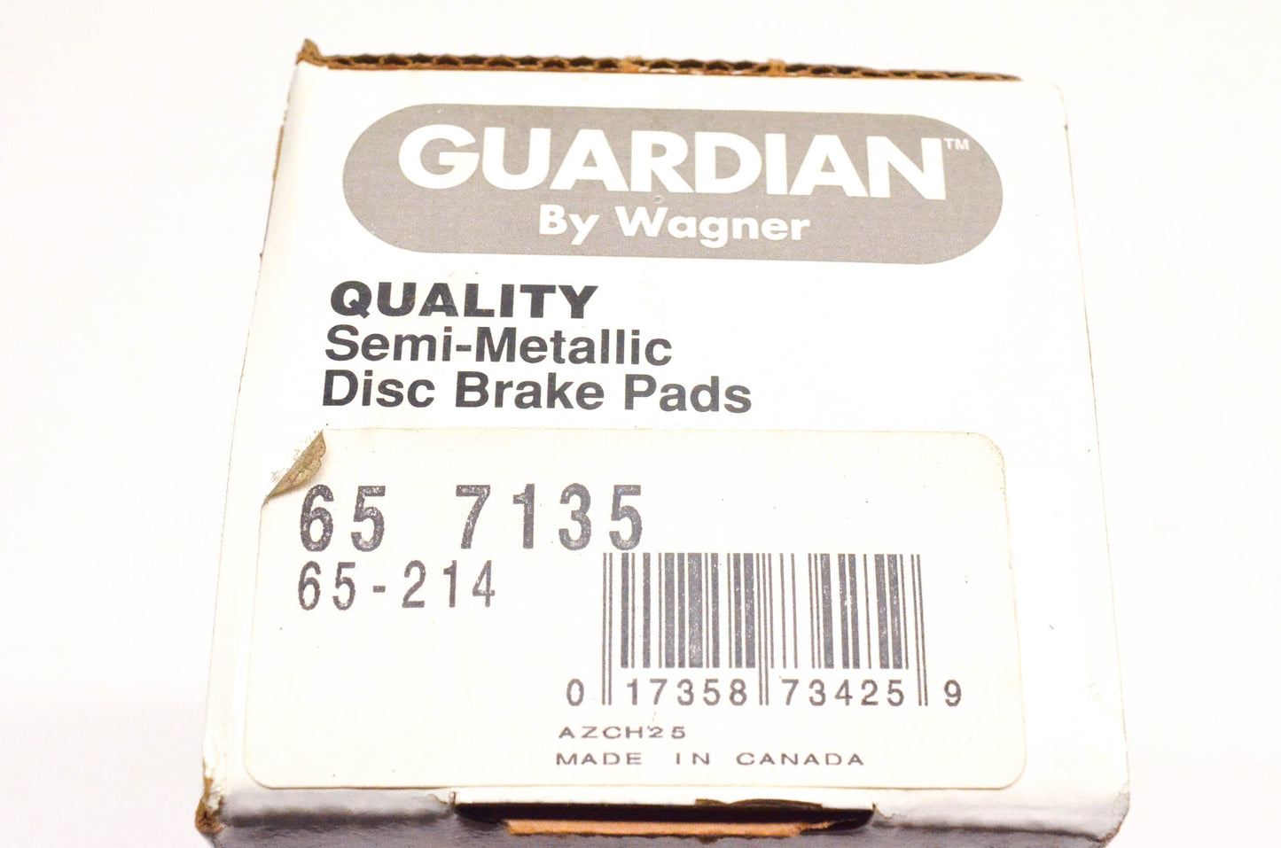 Wagner 65-214, 65-7135 Guardian Semi Metallic Disc Brake Pad Kit NOS