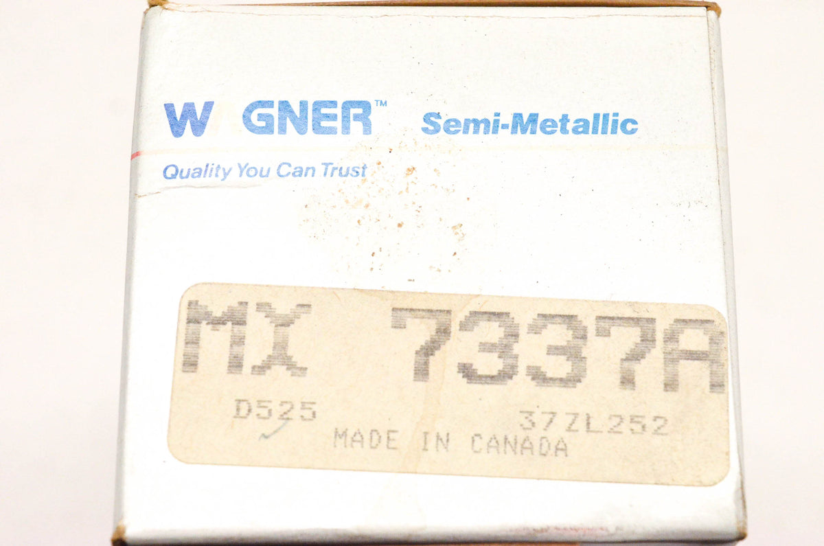 Wagner MX7337A, D525 Semi Metallic Disc Brake Pad Kit NOS