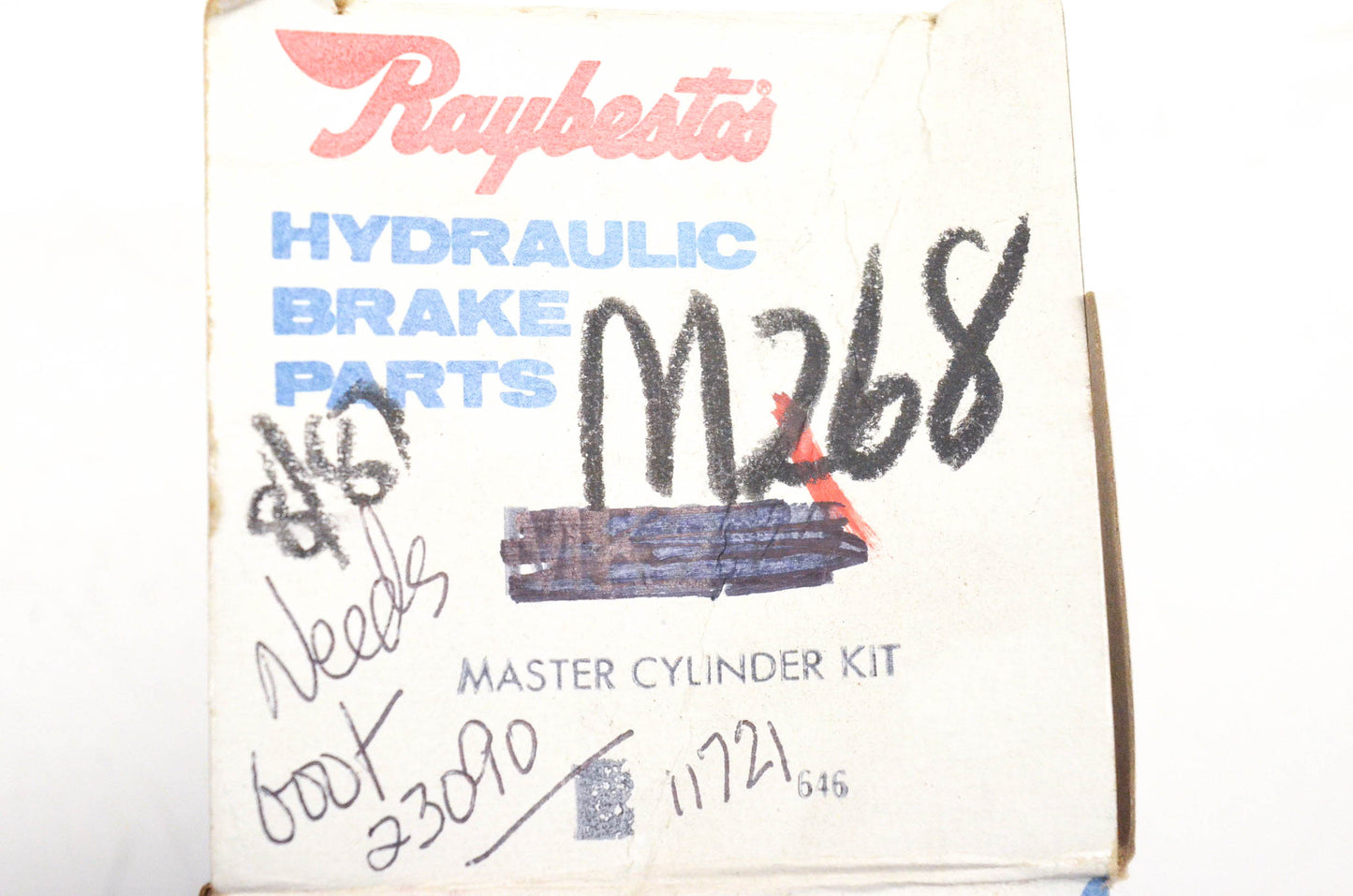 Raybestos MK268 Master Cylinder Repair Kit NOS